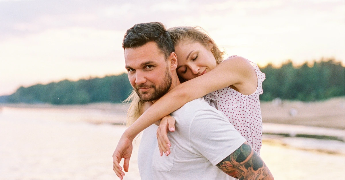 Couple on the beach