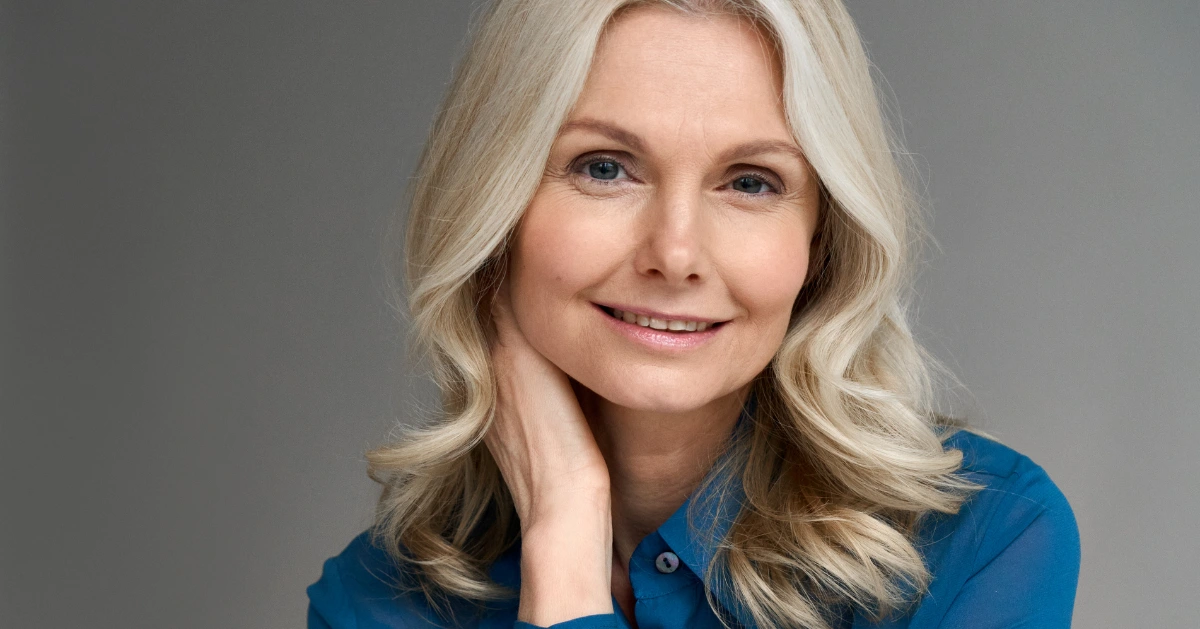 picture of an older women
